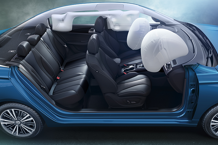 MG 5 система безопасности: подушки безопасности водителя и пассажира